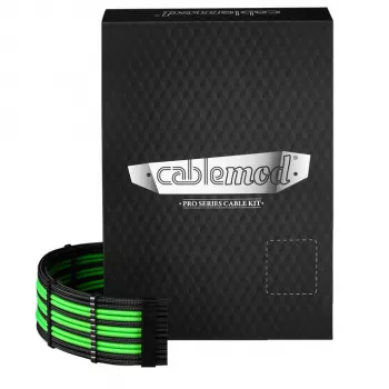 CableMod 12V-2x6 12VHPWR ModMesh kabelių rinkinys C-Series Pro PCIe maitinimui CM-PCSR-16X2KIT-NKKLG-R-SS