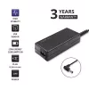 Maitinimo adapteris QOLTEC 51775 40W 19V 2,1A monitoriams, juodas, 1,75 m laidas