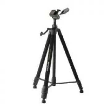 Tripodas Cullmann Prmiax 390 skaitmeniniams ir juostiniams fotoaparatams, 3,5 kg apkrova, 169 cm maks. aukštis, 66 cm min. aukštis, 1,69 kg, juodas, 3 kojelės