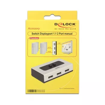 Vaizdo jungiklis DeLOCK 87668 DisplayPort