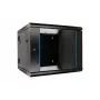 Extralink Rackmontuojama spinta 6U 600x600 AZH Juoda, montuojama ant sienos, atverčiamo tipo