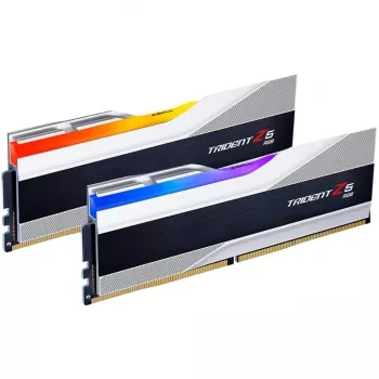 DIMM 64 GB DDR5-6400 (2x 32 GB) Dual-Kit, Arbeitsspeicher silber/schwarz, F5-6400J3239G32GX2-TZ5RS, Trident Z5 RGB, INTEL XMP