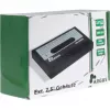 Išorinis HDD dėklas Inter-Tech HD-25620 Juoda Balta 2.5 colio