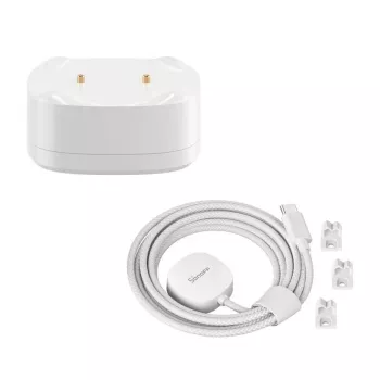 Vandens nuotėkio jutiklis Sonoff SNZB-05P Zigbee 3.0 — belaidis drėgmės ir potvynio detektorius