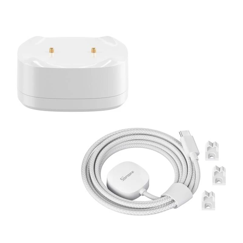 Vandens nuotėkio jutiklis Sonoff SNZB-05P Zigbee 3.0 — belaidis drėgmės ir potvynio detektorius
