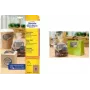 AVERY L7108-25 etiketės, kraftpopierius, 105×57 mm, 100% perdirbtas, 25 lapai