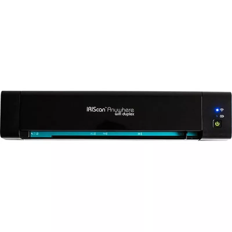 I.R.I.S. IRIScan Anywhere 6 WiFi Duplex nešiojamasis skaitytuvas 1200 x 1200 DPI A4 juodas