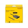 DeLOCK 11500 USB 10 Gbps USB Type-C perjungiklis 2 į 1, dvikryptis, 8K