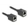 DeLOCK 90334 tinklo kabelis RJ-45 Cat6a 7,5 m juodas