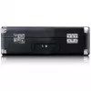 Lenco TT-115 juodas patefonas su diržine pavara, Bluetooth, USB-A, 3,5 mm ausinių lizdas, 4 W RMS, 33/45/78 aps./min.