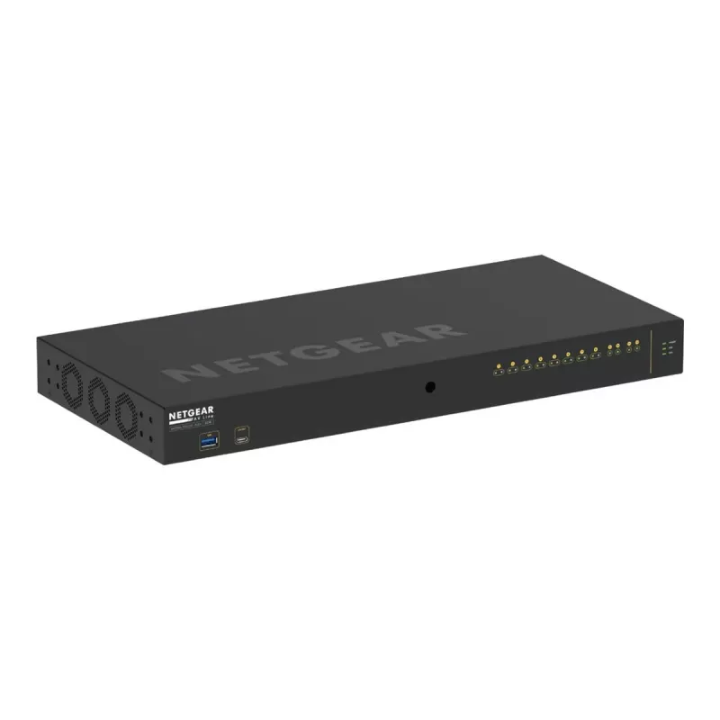 NETGEAR M4250-10G2XF-PoE+ valdomas L2/L3 Gigabit Ethernet (10/100/1000) jungiklis su PoE+ 1U juodas