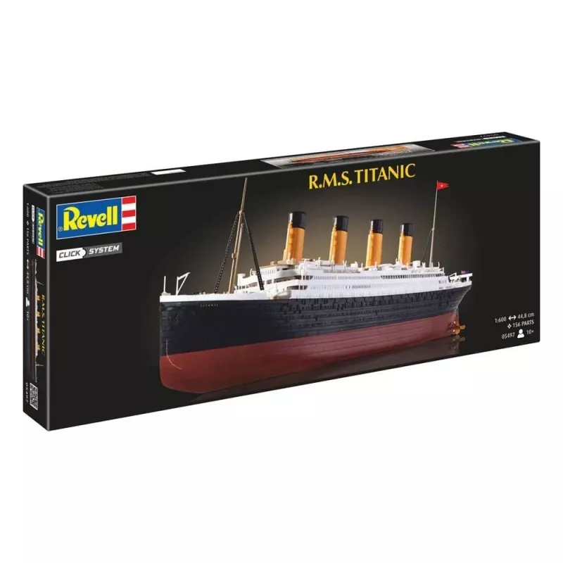 Plastikinis modelis laivo RMS Titanic EC Multicolor 1:600