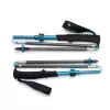 Trekkingo lazdos Black Diamond Distance Carbon FLZ, reguliuojamos 110–125 cm, anglies velenas, sulankstomos, 3 segmentai, 336 g