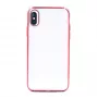 Dėklas telefonui Devia Soft case Glitter, skirtas iPhone XS/X 5,8 inch, TPU, raudonas