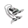 PCIe RS-232 sąsajos plokštė DeLOCK 90410