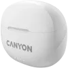 Belaidės ausinės Canyon CNS-TWS8W Baltos