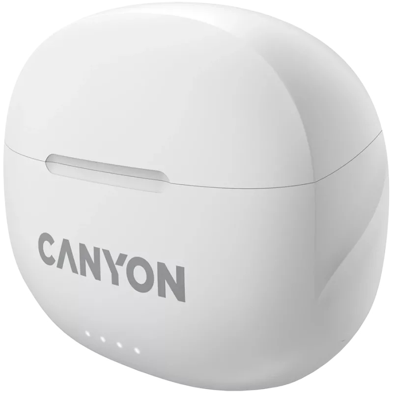 Belaidės ausinės Canyon CNS-TWS8W Baltos