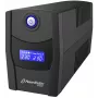 PowerWalker VI 600 STL linijinis-interaktyvus UPS 0.6 kVA 360 W 2 AC lizdai