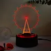 Manta SNL125RGB RGB 3D pastato dekoratyvinė LED lempa