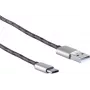 Įkrovimo laidas ShiverPeaks 14-50070 — 3 viename USB, 1,2 m, raudonas