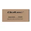 Qoltec 53036 AGM baterija | 12V | 24Ah | max 360A