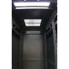 Grindinis tinklo spintos stovas Extralink 42U 600x1000 juodas