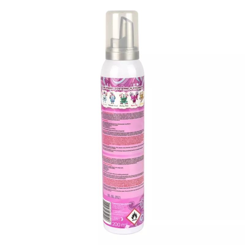 Voniai skirta putų priemonė Tuban TUBI FOAM PINK 200 ml berniukams mergaitėms