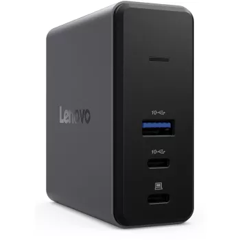 Lenovo X9 Įkrovimo GaN Dock Laidinė USB 3.2 Gen 2 (3.1 Gen 2) Type-C Pilka