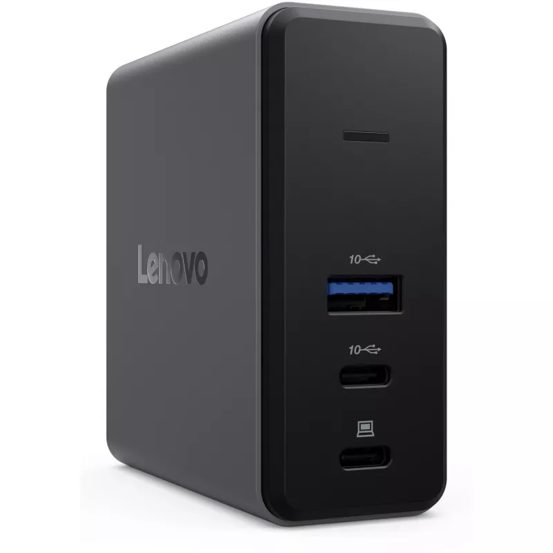 Lenovo X9 Įkrovimo GaN Dock Laidinė USB 3.2 Gen 2 (3.1 Gen 2) Type-C Pilka