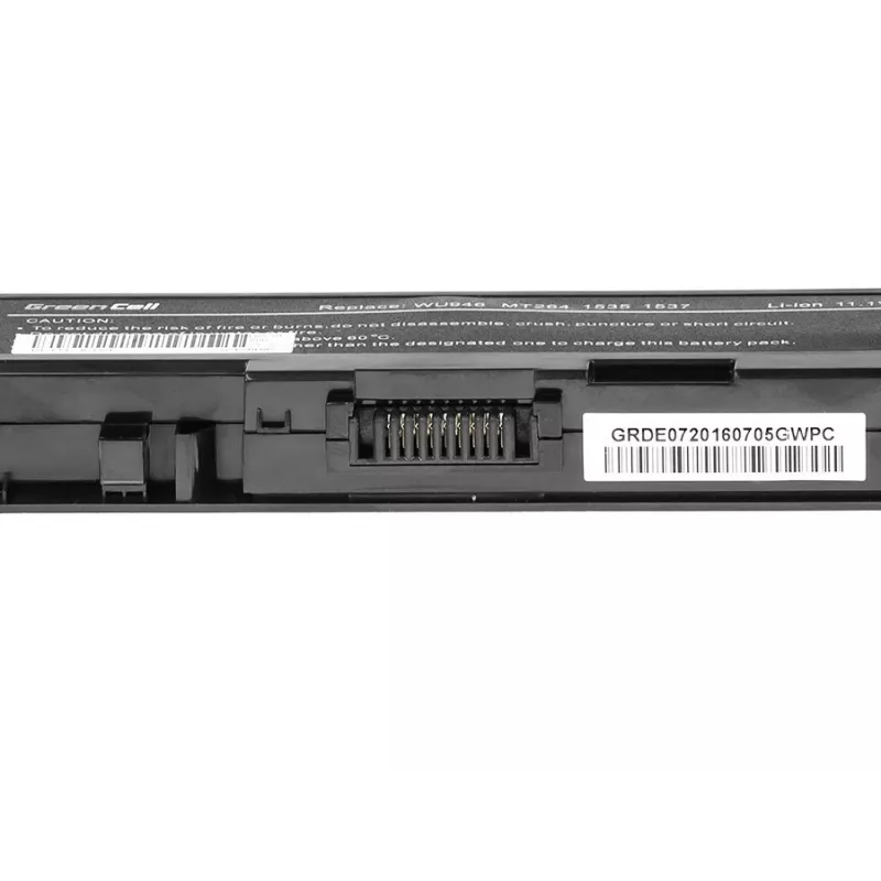 Green Cell baterija, skirta Dell Studio 15 1535 1536 1537 1550 1555 1558 / 11,1V 4400mAh