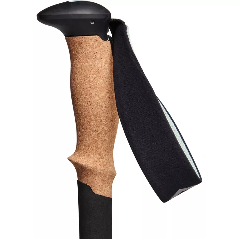 Trekking lazdos Pursuit Shock M/L, Fitness Device pilka/žalia, 1 pora, 125-140 cm
