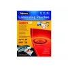 Fellowes laminavimo maišeliai blizgūs 125 mikronų, 75x105 mm