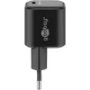 Goobay Charger 65331 sieninis greitasis USB-C kroviklis, juodas