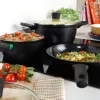 Puodas Russell Hobbs RH03259EU7 18 cm nerūdijančio plieno, viryklei skirtas kepimo puodas