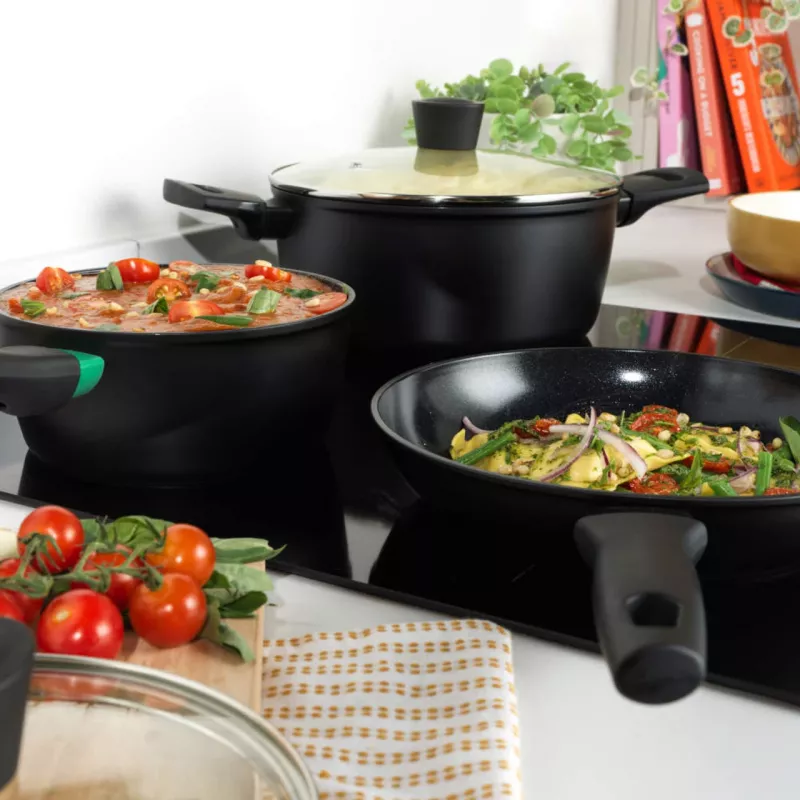 Puodas Russell Hobbs RH03259EU7 18 cm nerūdijančio plieno, viryklei skirtas kepimo puodas