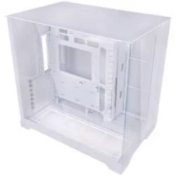 Lian Li O11 Vision Compact - Balta + 3x UNI FAN SL-INF 120 ARGB Reverse Blade PWM 120mm (su valdikliu)