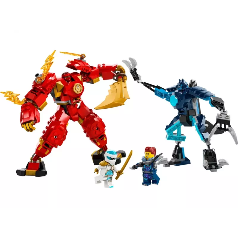LEGO NINJAGO rinkinys 71808 – 322 detalės, 4 minifigūrėlės, aukštis 160 mm, nuo 7 metų