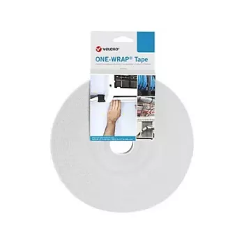 Velcro One Wrap Tape kabelio rišiklis Velcro polipropilenas 25000 mm x 10 mm baltas