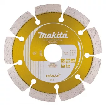 MAKITA deimantinis diskas 115x22,23 mm segmentinis (sausas pjovimas) betonui