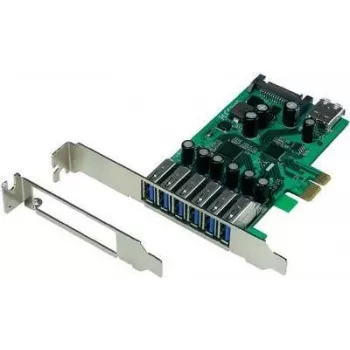 PCIe USB 3.0 valdiklio kortelė Renkforce 1195033 – 6 USB 3.0 prievadai + 1 vidinis prievadas