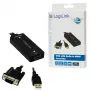Vaizdo kabelio adapteris LogiLink CV0060 juodas