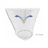 Pintas kabelių movimas DeLOCK 20810 5 m x 19 mm baltas