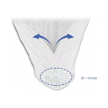 Pintas kabelių movimas DeLOCK 20810 5 m x 19 mm baltas