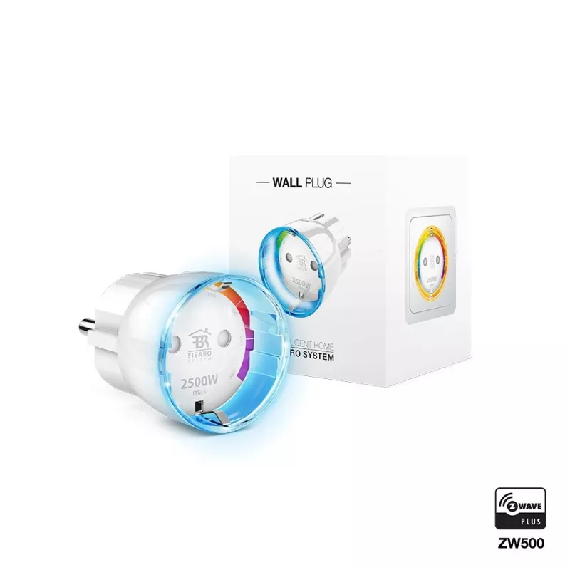 Fibaro FIBEFGWPF-102-5 maitinimo kištuko adapteris F tipas Baltas