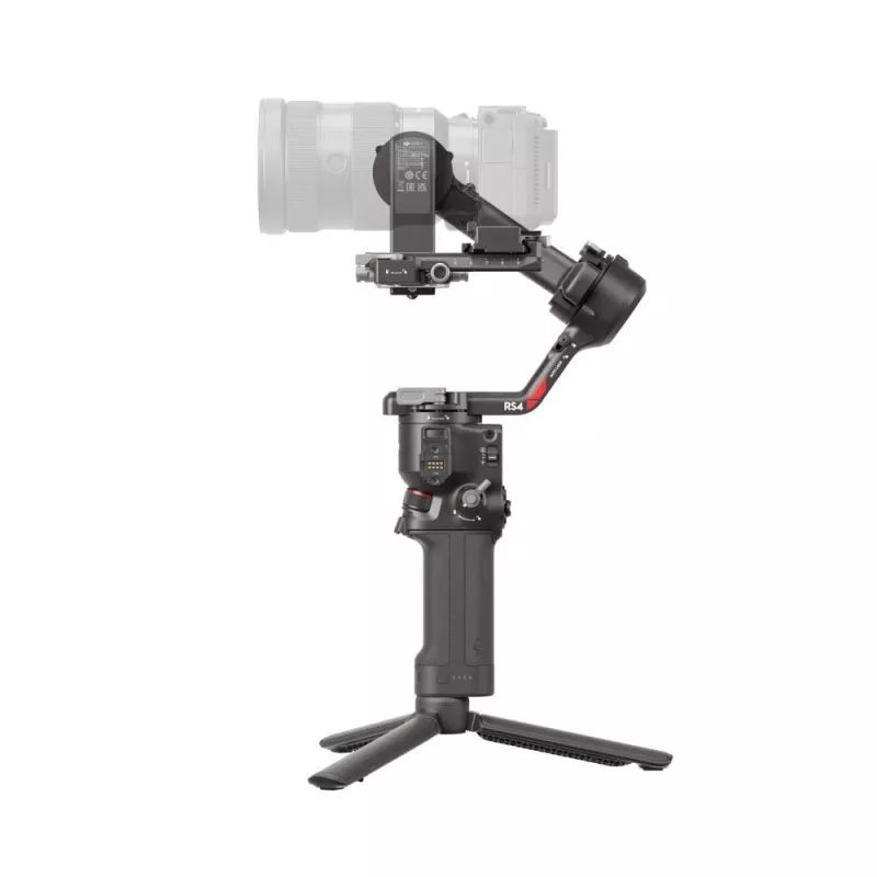 Rankinis fotoaparato stabilizatorius DJI RS4, aliumininis korpusas, 12h baterija, 1,066 kg, juodas