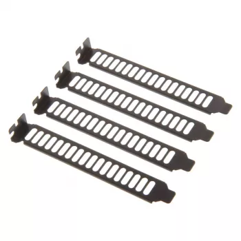 SILVERSTONE Aero Slots panel SST-AEROSLOTS-B – ventiliacinis skydelis priekiniams/galiniams lizdams oro srautui gerinti