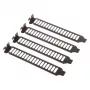 SILVERSTONE Aero Slots panel SST-AEROSLOTS-B – ventiliacinis skydelis priekiniams/galiniams lizdams oro srautui gerinti