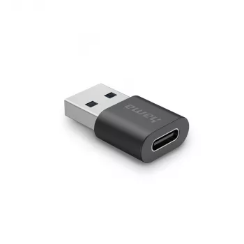 Hama USB adapteris, USB-A kištukas – USB-C lizdas, USB 3.2 Gen2, 10 Gbit/s