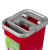 Grindų valymo rinkinys GB870 MaxiClean su plokščia šluoste ir 2 viename kibiru 5,7 l