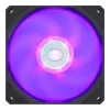 Cooler Master SickleFlow 120 RGB MFX-B2DN-18NPC-R1 120 mm korpuso ventiliatorius, 4 kontaktų, Rifle guolis, 650-1800 RPM, 8-27 dBA